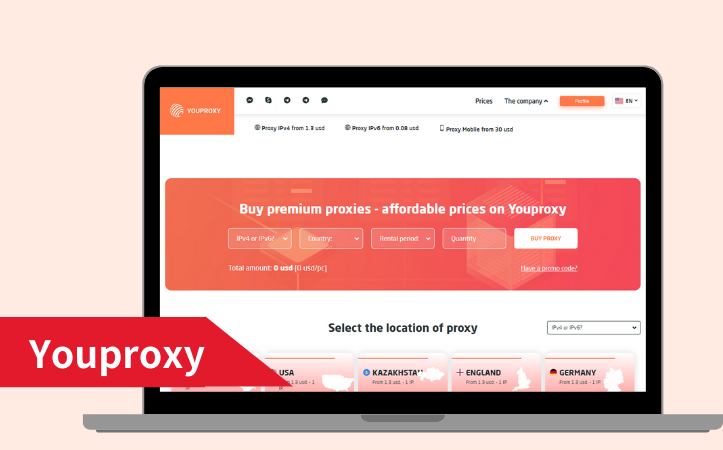 Youproxy proxy IP